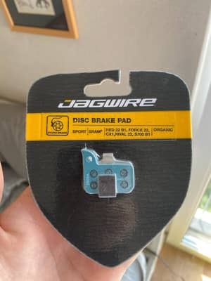 Колодки Jagwire Organic red, rival, force