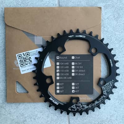 Narrow wide chainring Deckas