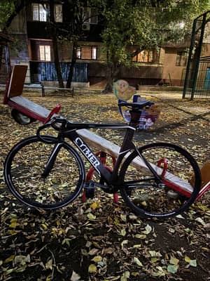CYPHER РазмерL55 Вилка и подседло из карбона