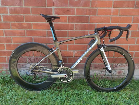 шоссейник Giant на di2, SRM и карбоновыми колеса
