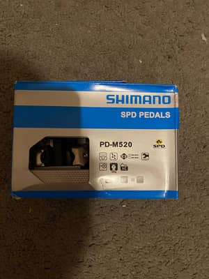 Новые педали Shimano 520