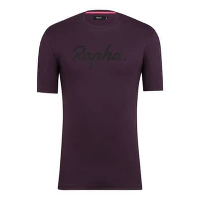 Футболка унисекс Rapha Purpur Logo T-shirt