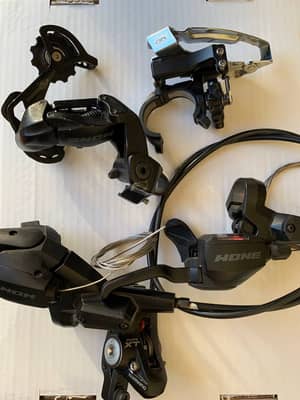 Shimano Hone шифтеры дуалконтрол + переключатели