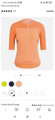 Джерси Rapha xs новое