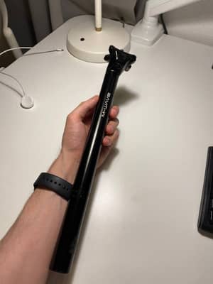 M-WAVE 28,6x350mm, алюминий