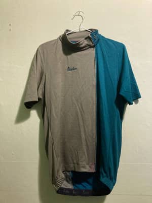 Asymmetric Jersey Atlantic Blue / Tarmac Grey