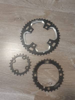 Передние звезды Shimano