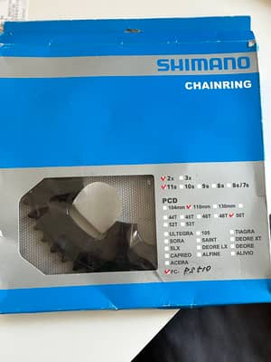 Звезда Shimano FC-RS510 4x110 50T Y1WF98010