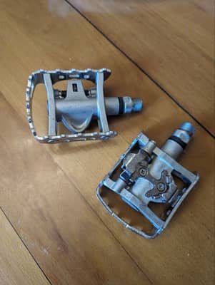 Shimano PD-324 педали SPD/плоские