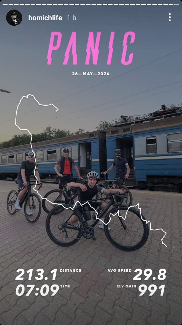 Красивый райд отчет