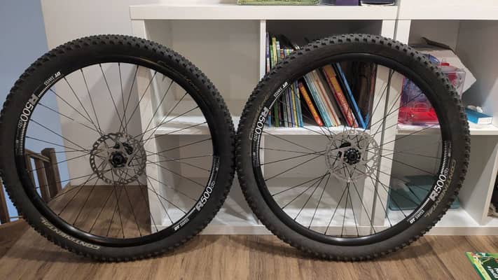 Колеса 650b + доп. втулка/спицы