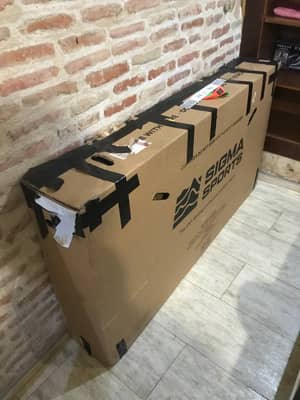 Cardboard bike box