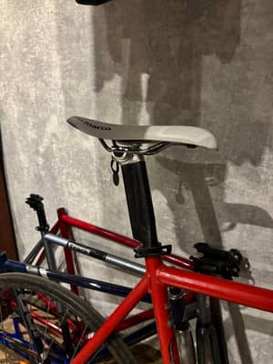 Carbon air seatpost 27.2 + San marco aspide