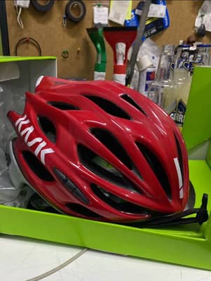 Шлем kask mojito X (RED/white)