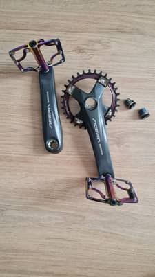 Шатуны Shimano Acera, звезда Neutrino 32T