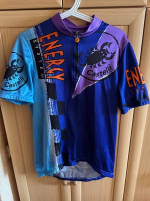 Винтажная джерси Castelli Energy system, XL