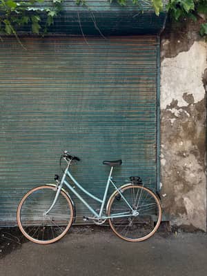 retro peugeot bike