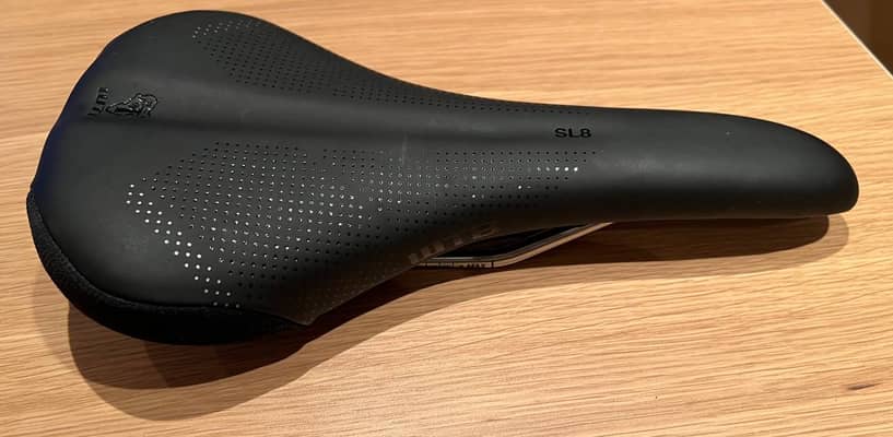 WTB  SL8 Medium Saddle Titanium Rail 265x142mm