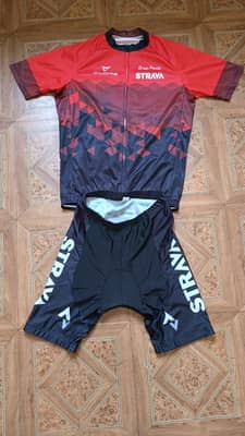 Велоформа Strava (Мужская, летний комплект)