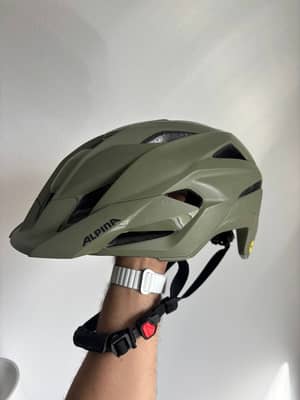 Велошлем ALPINA Carapax 2.0 Olive Matt 59-64см