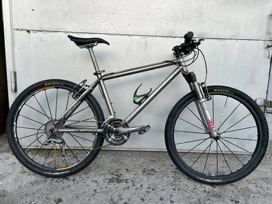 Титановый кастом мейд МТБ на Shimano XTR