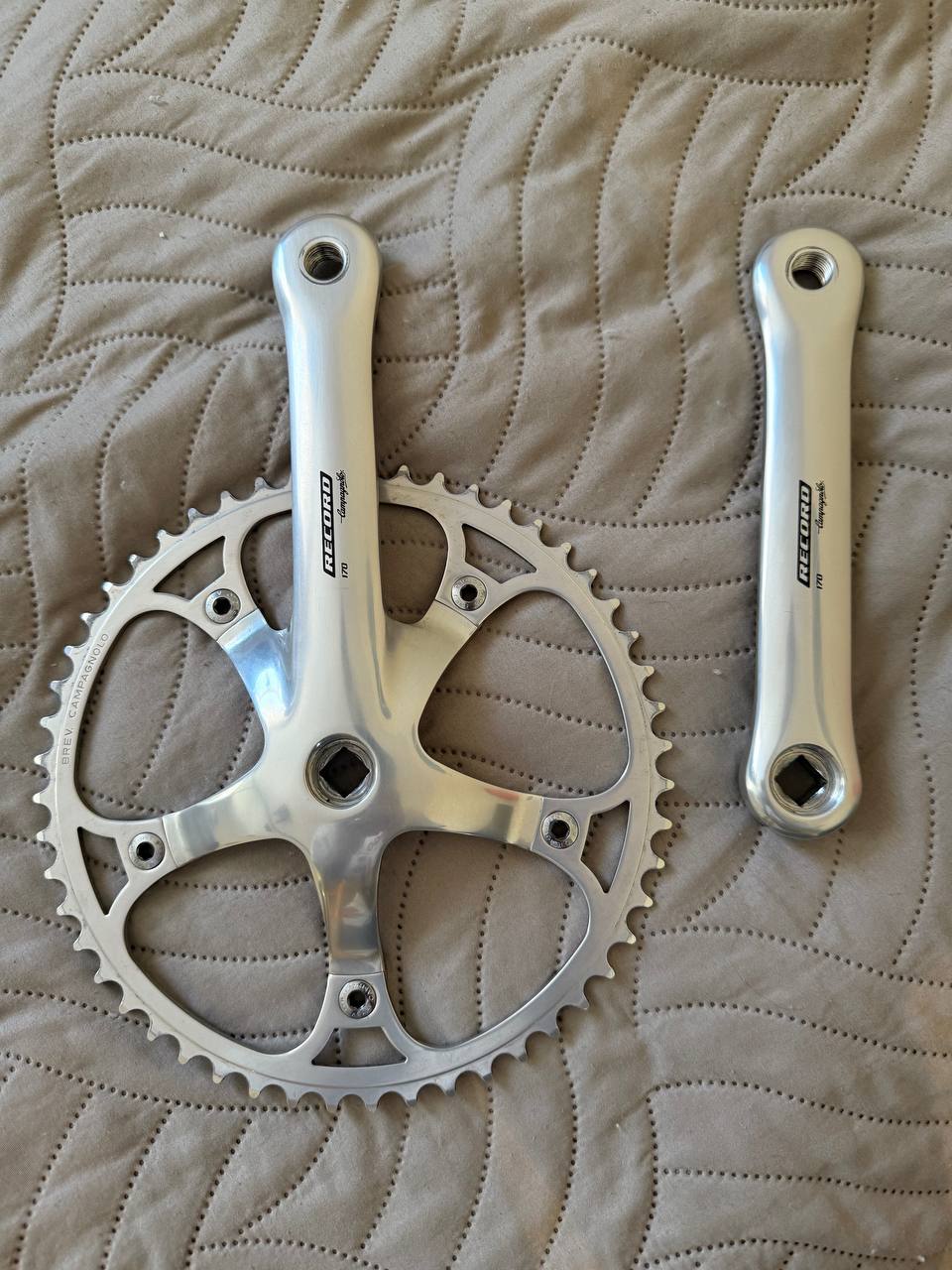 Pédalier Triple Campagnolo Record Ultra Drive – 170 Mm – 53/42/30t – Occasion